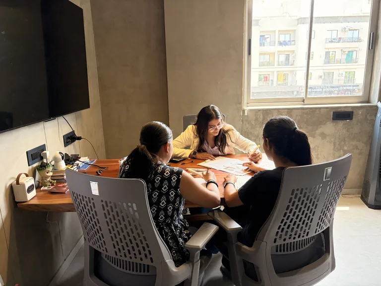Studio Rachnatmak team consultation