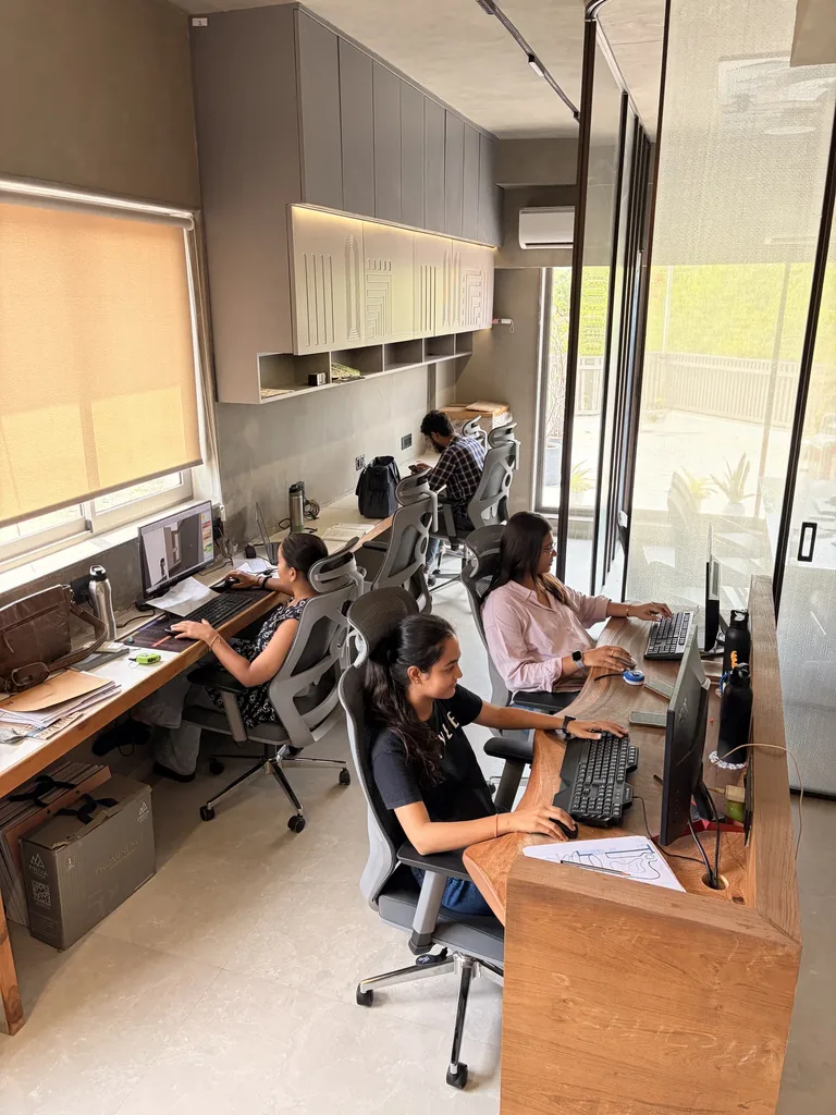 Studio Rachnatmak collaborative work environment